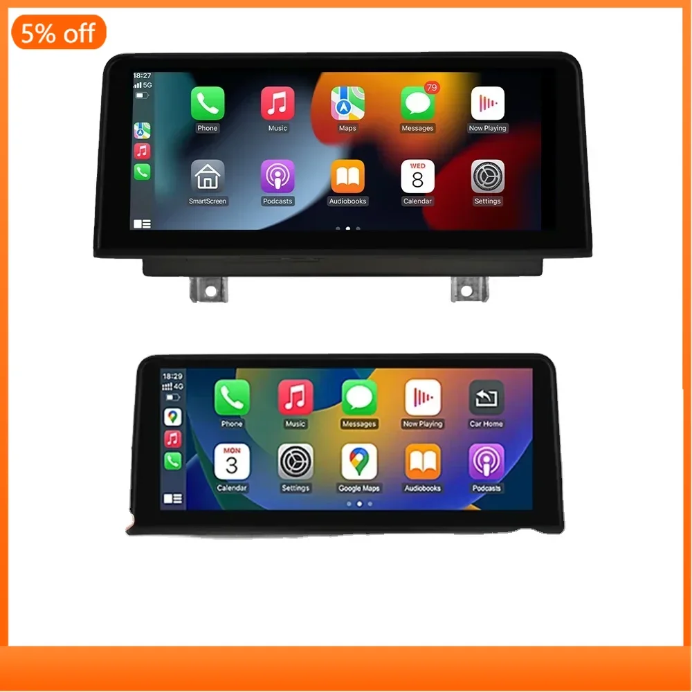 CARABC 10.25 Inch Carplay 4/8-core Android Screen With Android Auto Multimedia Radio For Nbt Car F10 Cic F20 F30 F32