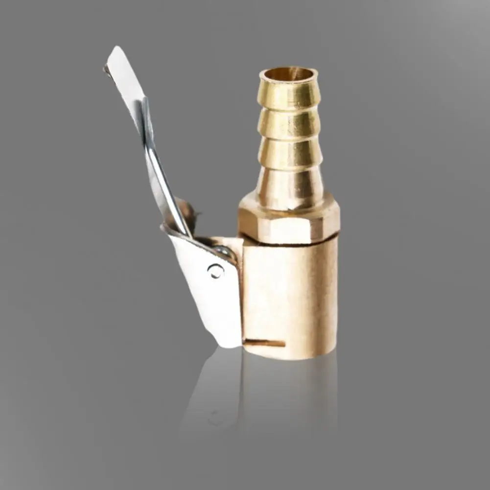 Tire Inflation Quick Connector Time-saving Tire Inflation Connector Tire Quick Connector Air Chuck with Clip Durable