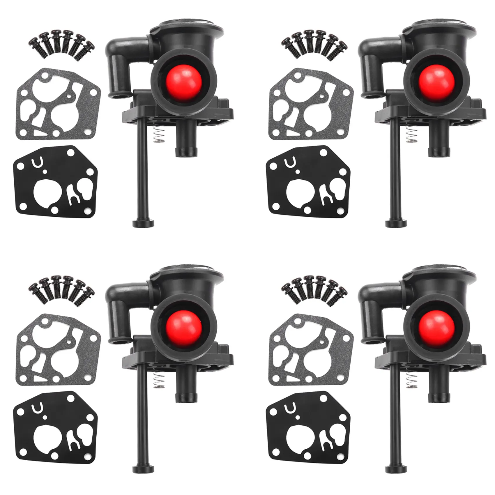 

4X Carburetor Carb Kit for Briggs & Stratton Sprint Quattro Classic Engine 498809