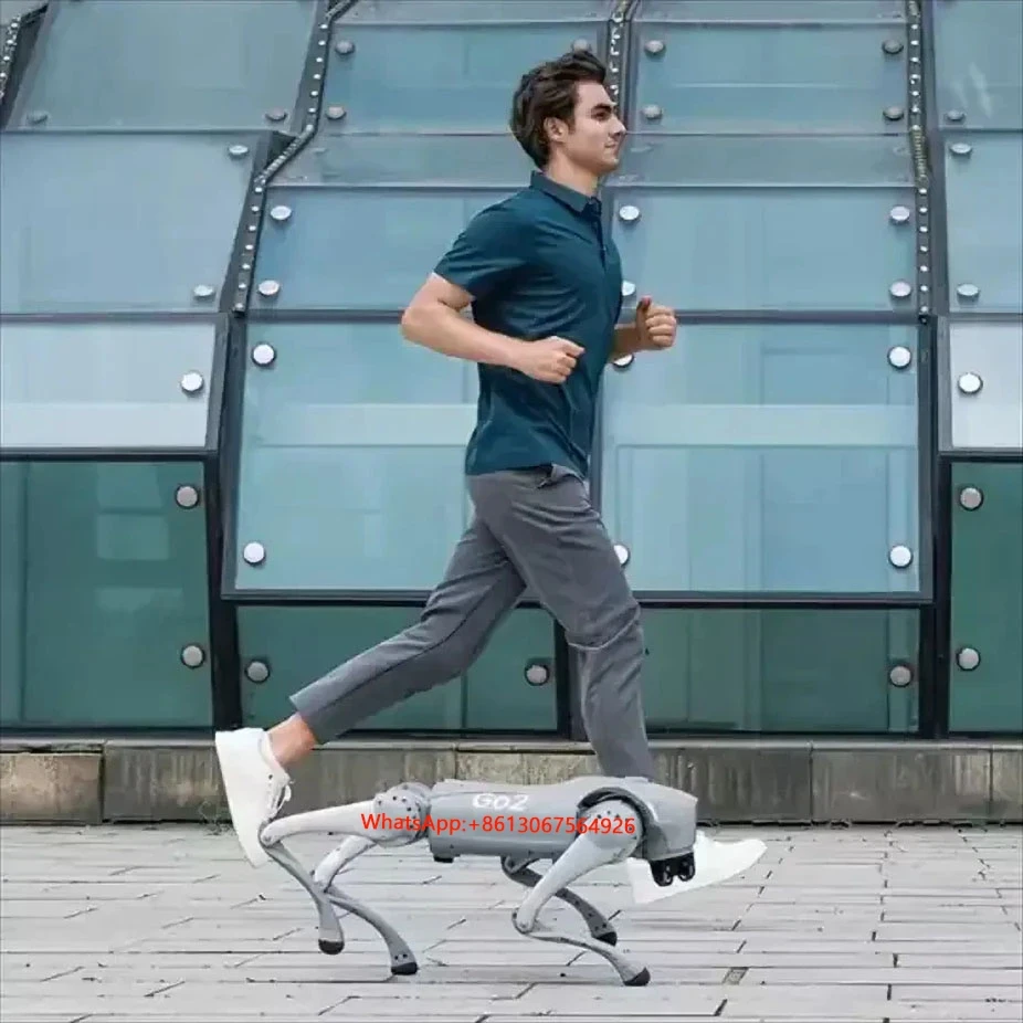 Unitree Go2 Voice GPT Robot Dog Cane elettronico Intelligenza intima Accompagnamento Biomimetico Compagno Robot Quadrupede