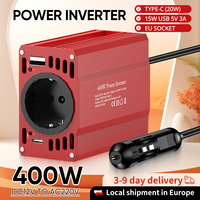 400W Car Power Inverter 12V to 220V AC EU Plug Socket for Laptop TV Camera Phone car inverter