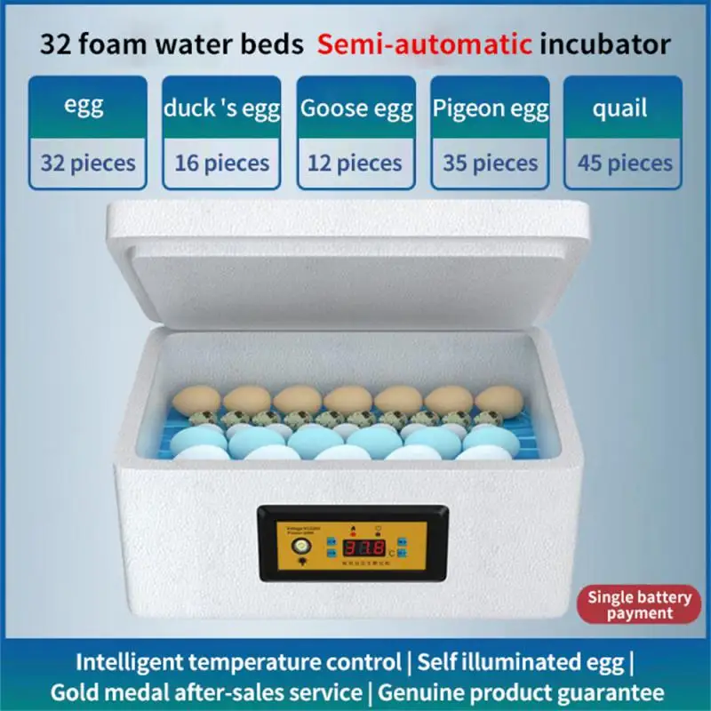 Imagem -06 - Ferramentas Automáticas de Incubação Agrícola Incubadora de Ovos de Galinha Hatcher de Aves Turner Suprimentos de Animais