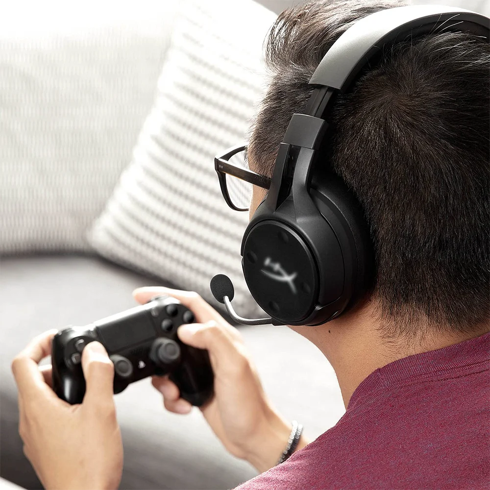 Съемные Сменные Игровые наушники с микрофоном, разъемами Aux 3,5 мм и шумоподавлением для Kingston HyperX Cloud Flight S