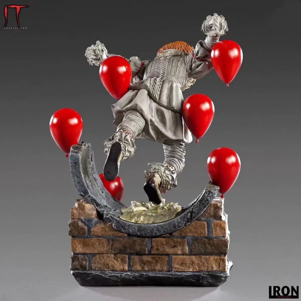 1/10 استوديوهات الحديد فيلم ستيفن كينغز إت بينيوايز جوكر عمل الشكل أنيمي الشكل بولي كلوريد الفينيل تمثال جمع نموذج مكتب لعبة هدية