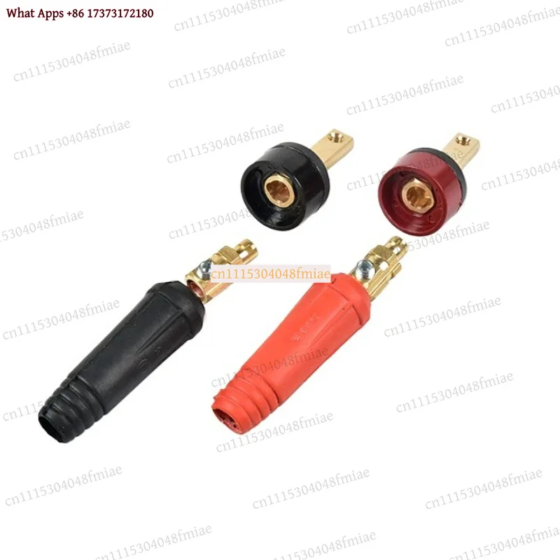 DKJ10-25 51mm Welding Quick Plug Socket Set Rear Panel Terminal for ARC200DS NBC250 MIG Welder Generator Machine Universal Part