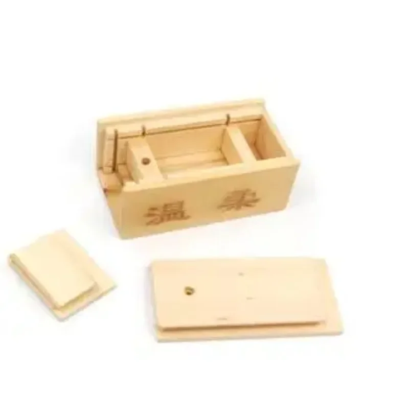 Magic Wooden Puzzle Box (Secret Drawer) Close Up Magic Magia Tricks Fun Toys Classic Magie Joke Puzzle Learning Mystery Box