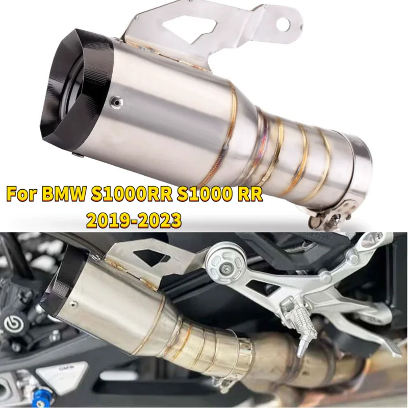

Надевается для BMW S1000RR S1000 RR 2019 2020 2021 2022 2023, выхлопная система мотоцикла, модифицированная выхлопная система S1000RR