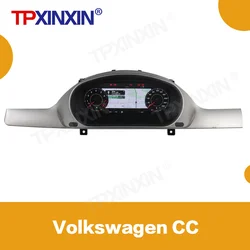 Linux Digital Cluster For Volkswagen VW Passat CC 2009 2010-2018 Dashboard Instrument Meter Screen Car Virtual Cockpit Head Unit
