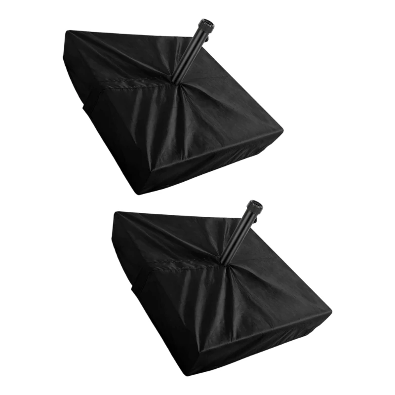 

Weather Resistant Protective Cover For Square Garden Umbrella Stands 30Inch Size Rainproof Design Zippered Design 1 Pair