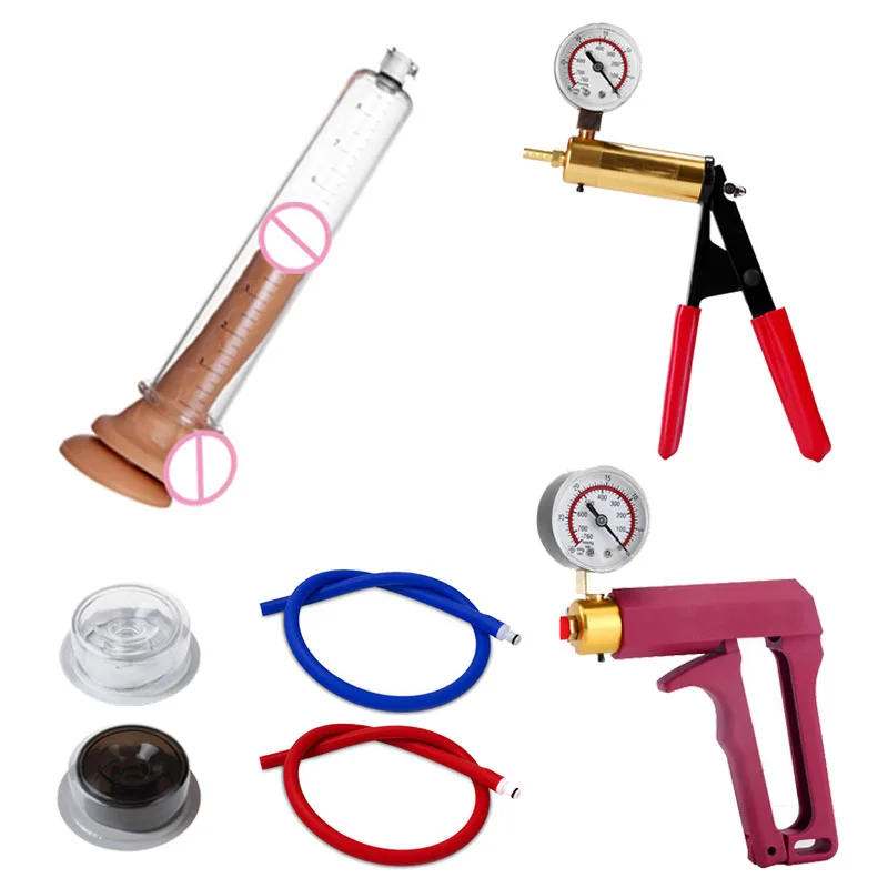 Accessories Penis Pump Cylinder Sleeve for Dick Big Extender Vacuum Pumps Sealed Cover Flask Part Replacement Ring Masturbator