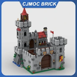 1516P European Medieval Lockside Castle Street View DIY Creative Retro Children's Toy Birthday Gift Building Blocks MOC159182