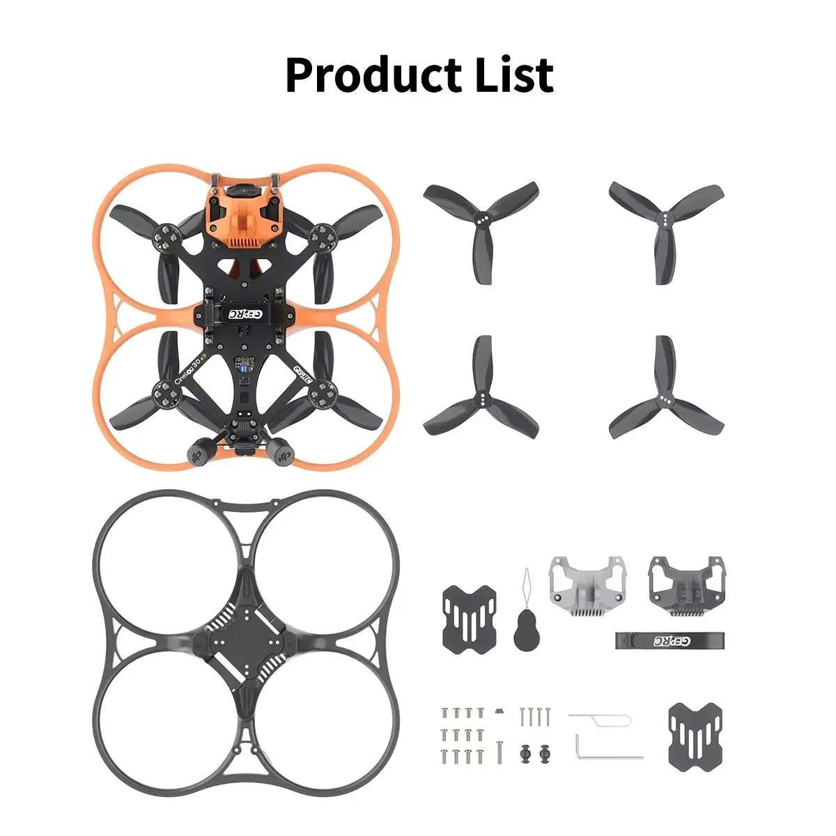 GEPRC Cinelog30 V3 RC Freestyle Drone O4 Pro Air Unit /WTFPV SPEEDX2 1404 3850KV TAKER F722 45A 32Bit AIO 16MB FPV Quadcopter