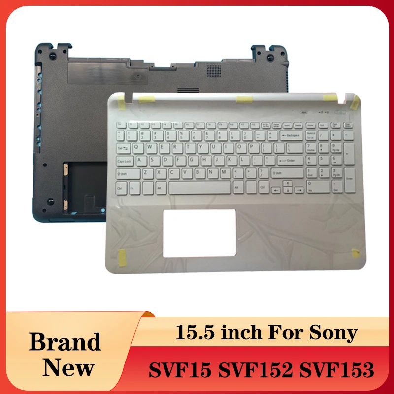 

NEW Laptop For Sony Vaio SVF15 SVF152 SVF153 SVF152A23T SVF15 FIT15 Notebook Computer Case Palmrest upper Case/Bottom Case