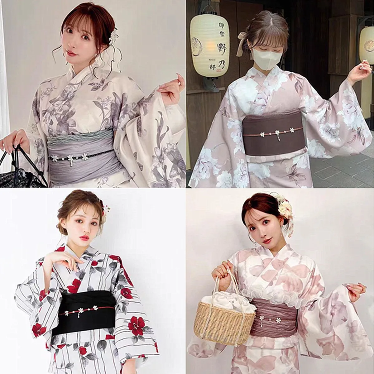 Handmade Obi Belt Sash for Kimono Multi-Color Waist Cord Youth Women's Traditional Ethnic Style Clothing Accessory