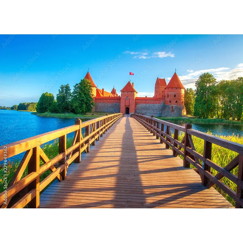 Phong Cảnh Thiên Nhiên Nền Chụp Ảnh Phong Cảnh Du Lịch Lâu Đài Ảnh Phông Nền Phòng Thu Đạo Cụ 211226 CB-04