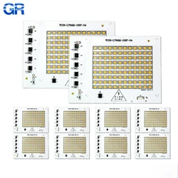 LED Chip 10W 20W 30W 50W 100W 2835SMD Light Beads Smart IC No Need Drive for Flood Light AC 110V 220V Floodlight Chips Lighting