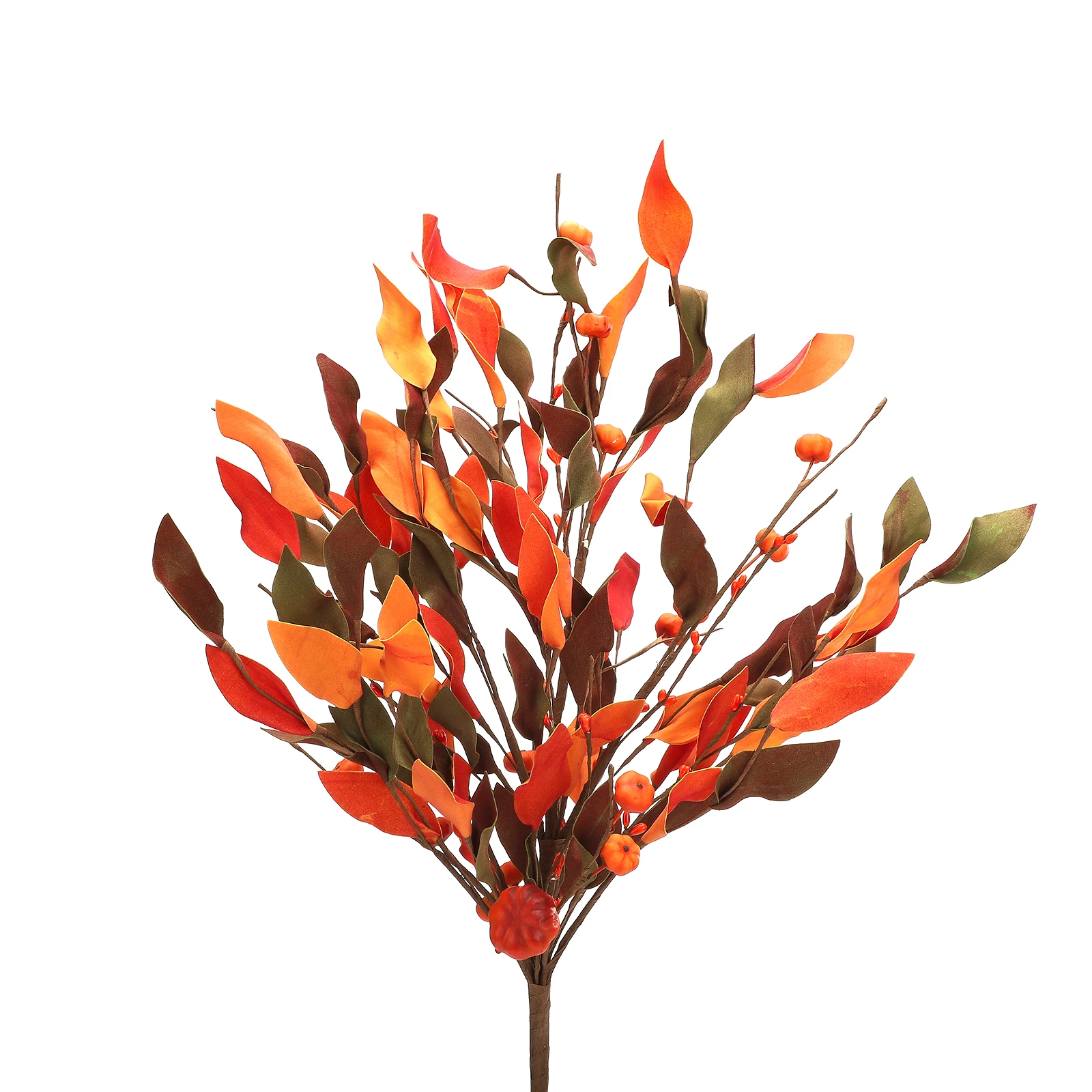 Thanksgiving Decoratie Tafeldecoratie Herfst Bloemstuk 65cm Multifunctionele Kunstmatige Pompoen Bloemstengels Boeket voor Thuis