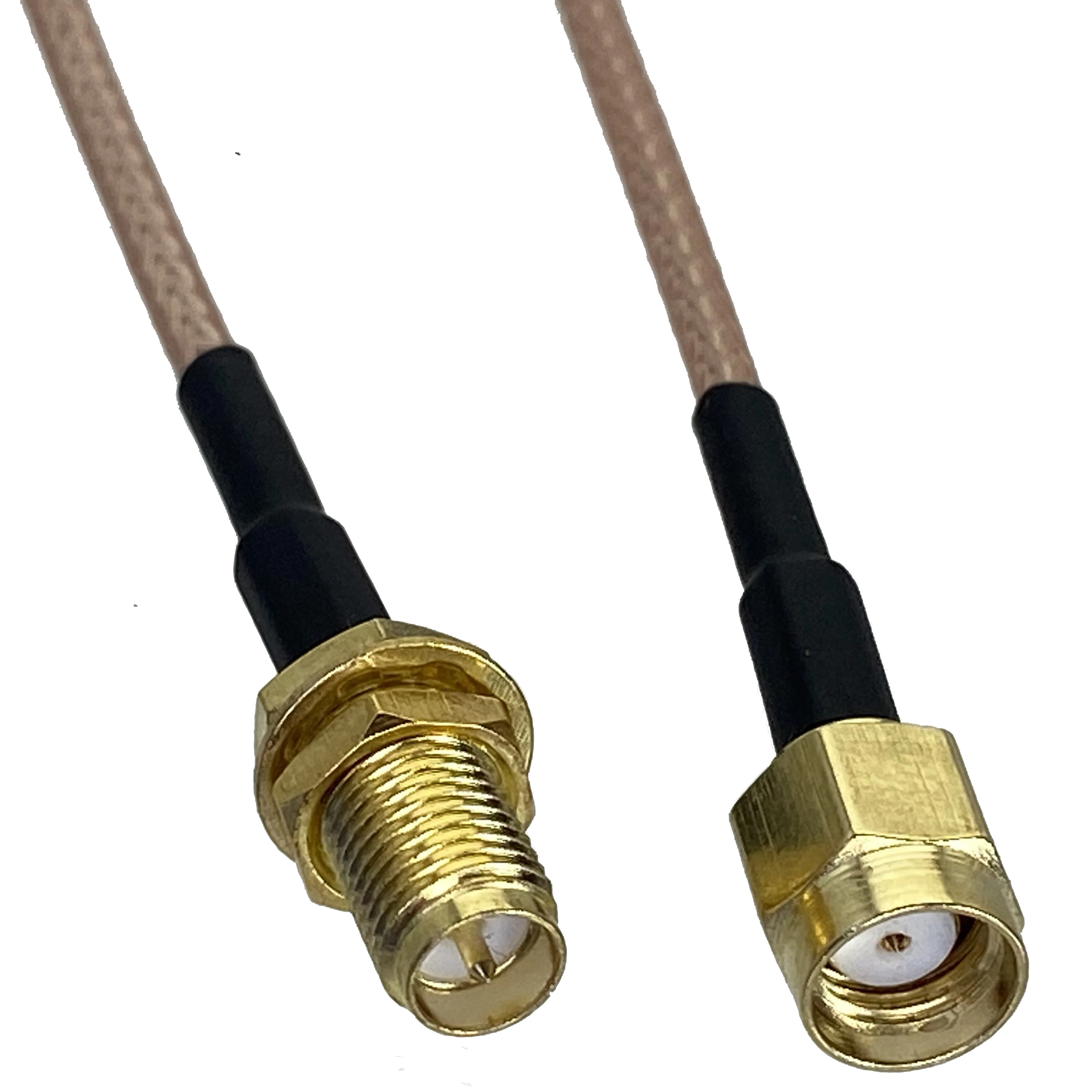 RG316 SMA to RP SMA SMA Male Plug & Female Jack Stright & Right Angle & Bulkhead Connector 5CM~10FT RF Coaxial Converter Brass