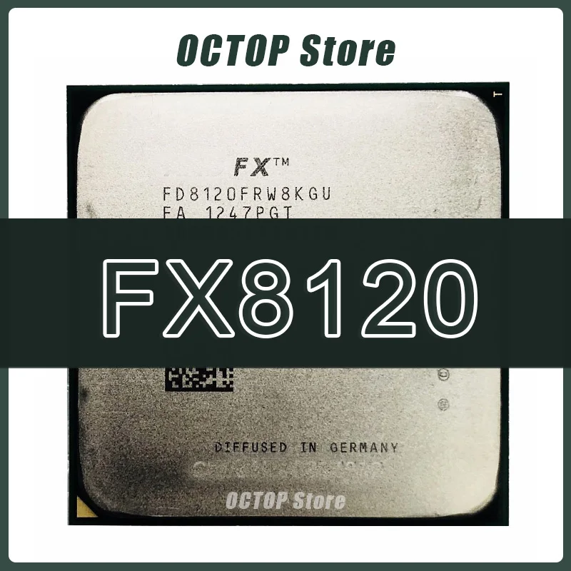 FX-Series FX-8120 FX 8120 3.1GHz Eight-Core 125W FX8120 FD8120FRW8KGU Socket AM3+