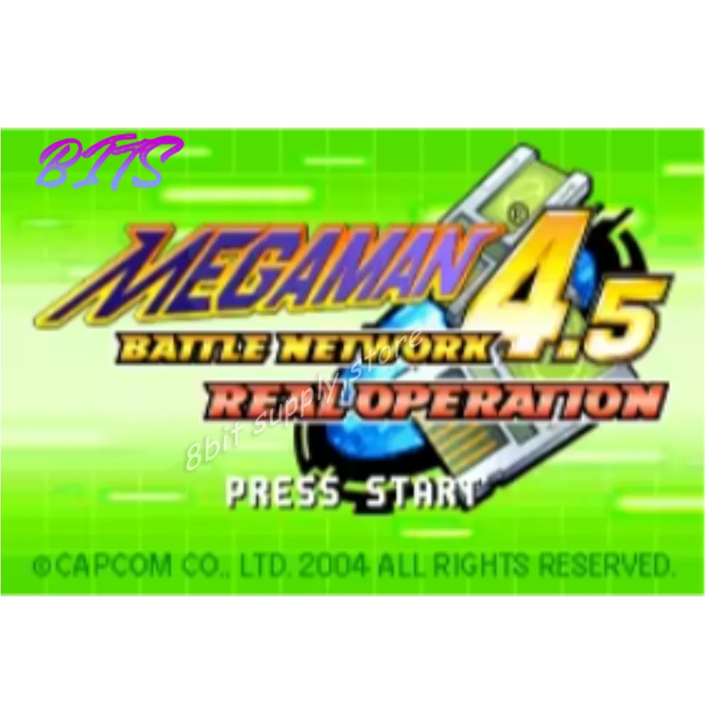 بطاقة ألعاب 32 بت: Rockman EXE 4.5 - عملية حقيقية (جميع المناطق! ترجمة اللغة الإنجليزية! ) #2