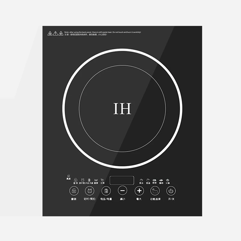 2200 واط رئيس واحد جزءا لا يتجزأ من طباخ التعريفي المنزلية عالية الطاقة اثارة فراي سطح المكتب التعريفي طباخ إناء/ قدر QL-603