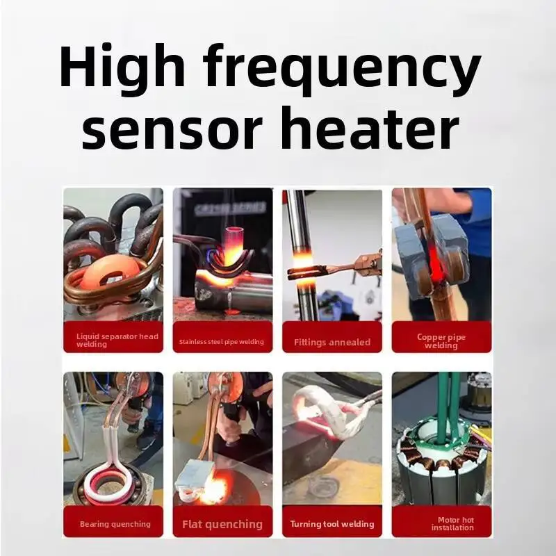 15KW 30KW 35KW 50KW Small Gear Guide Rail Thermal Quenching Equipment High Frequency Induction Heating Machine