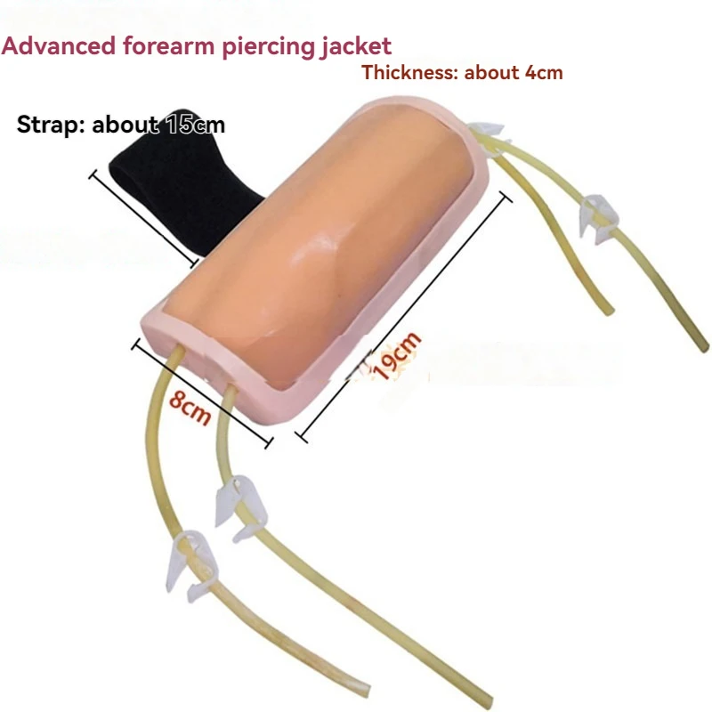 Simulation Human Arm IV Infusion Needle Training Model Blood Drawing Training PVC Latex Arm