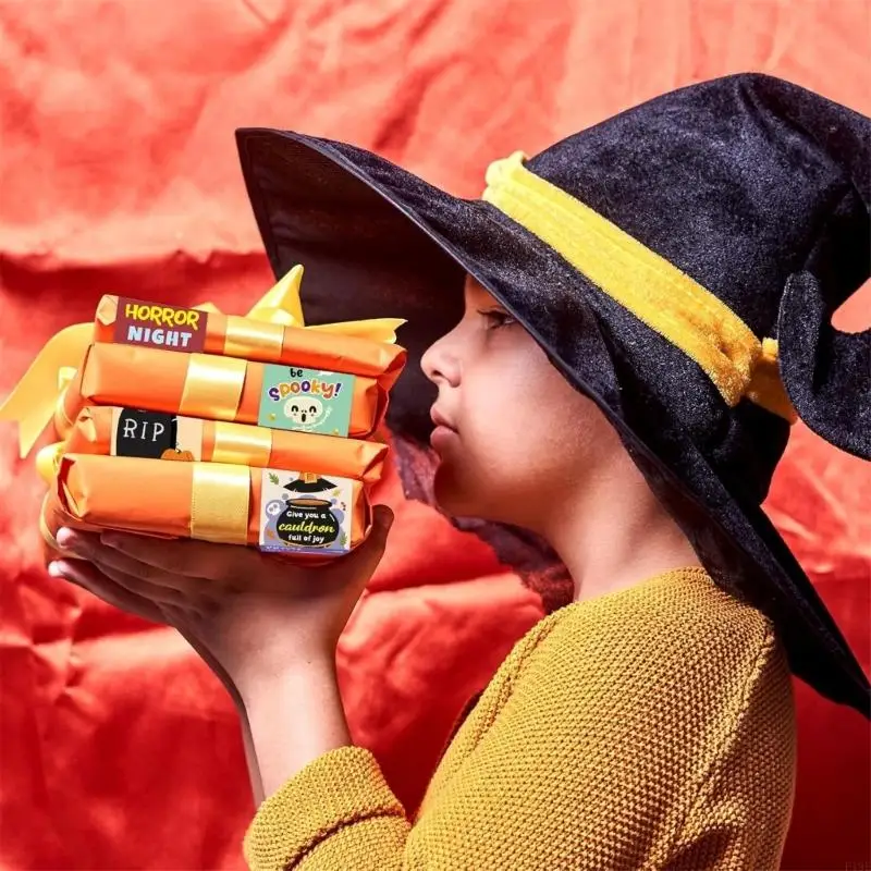 300 Pcs Halloween Sticker Pumpkins Labels Sticker Reward Sticker Decorative Sticker Labels for Party Decoration F19E