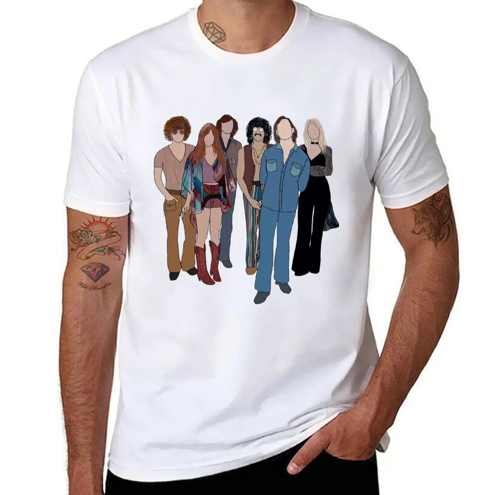 

daisy jones and the six art T-Shirt t shirts with prints t shirt man designer