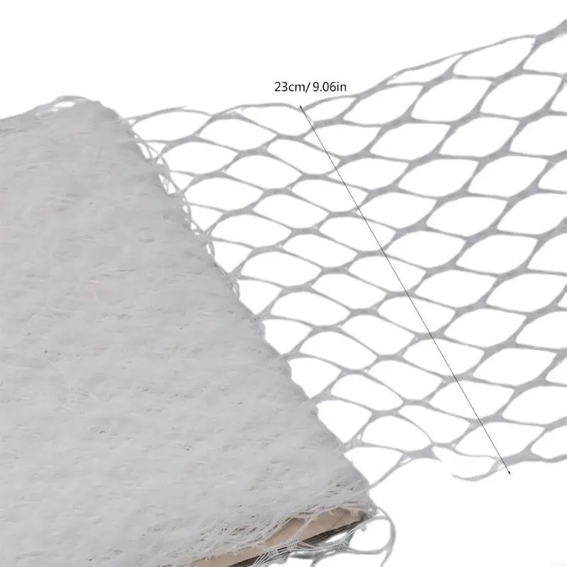 195E Comfortable Tulle Elegant Lace Polkas Dot Tulle Fabric Versatiles Netting Fabric for Elegances At Parties