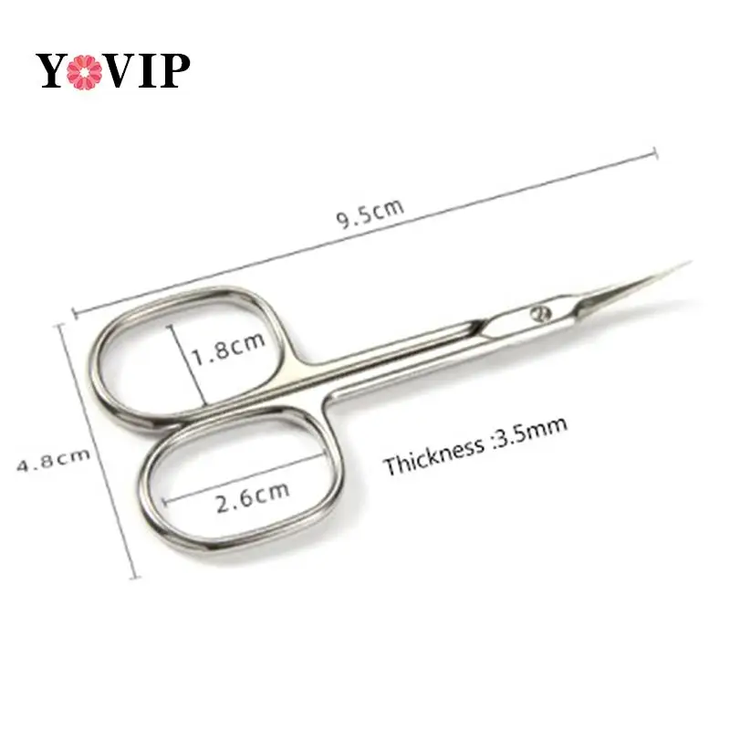 1 Pc Cuticle Scissors Nail Cuticle Clippers Trimmer Dead Skin Remover Stainless Steel