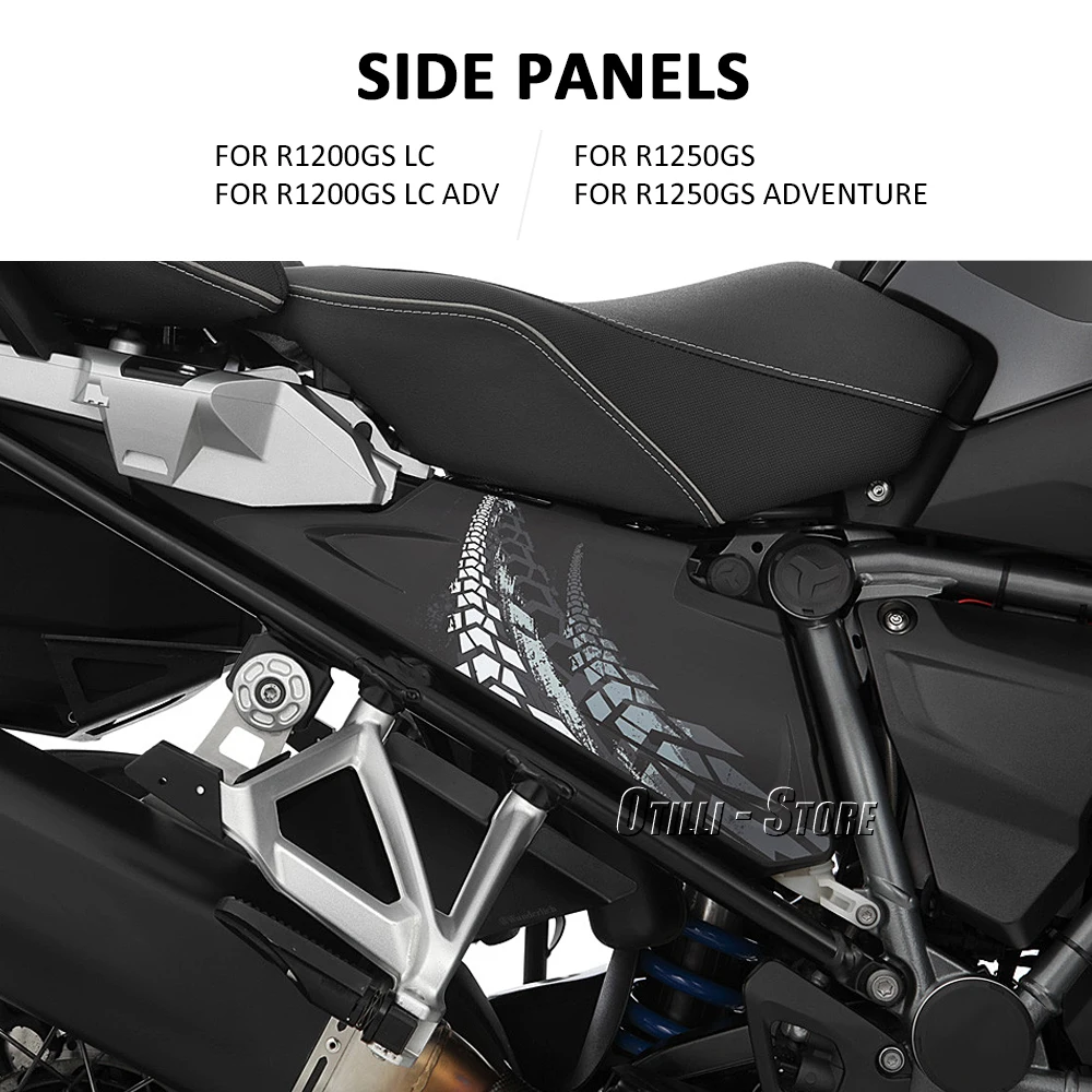 For BMW R1200GS LC Adventure 2014- Motorcycle Side Panel Infill Frame Guard Protector Cover Protection R1250GS GS1250 ADV 2018-