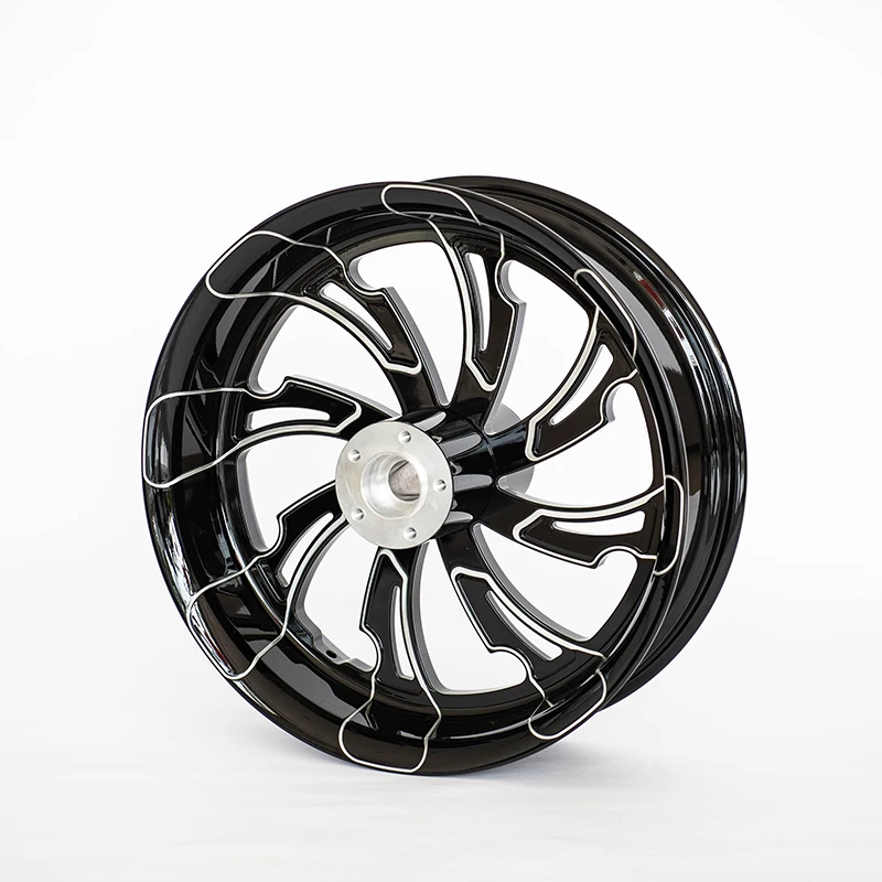 

Chinese OEM Manufacturer of 18x5.5 Alloy Wheel Rims Black 18 Inch Motorcycle Wheel Forged Aluminum Wheel