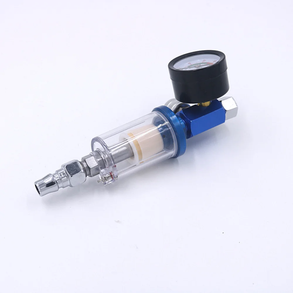 Pneumatic Air Pressure Regulator For Ronghao Paint Applicator Filter Water Oil Separator Gauge Flow Control Valve