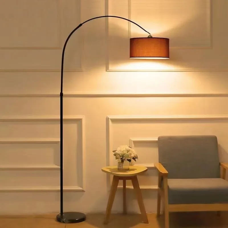 altura ajustavel led floor lamp com base de marmore controle remoto luz sala de estar quarto estudo casa nova decoracao 01