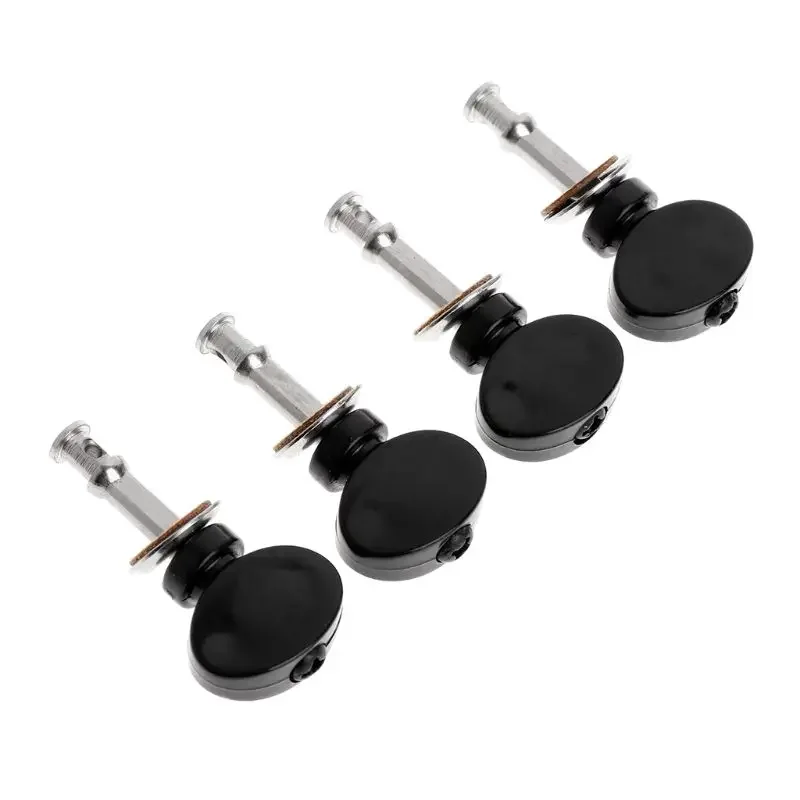 4 Pcs Ukulele Strings Tuning Pegs Pin Machines Tuners Friction Ukelele New