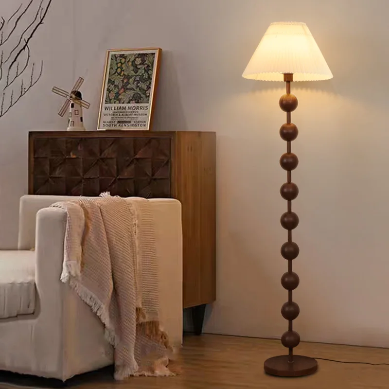 Japanese retro style tranquil atmosphere bedroom floor lamp with Zen style in the Middle Ages living room and study high-end dec