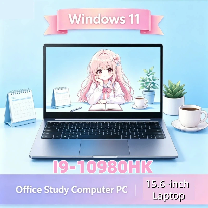 

New Upgrade Trendy Original 15.6" Laptop 120Hz Ultra-clear FHD IPS Screen I9-10980HK 5000mAh 32GB/2TB SSD Backlit Keyboard