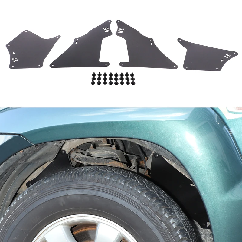 

For Toyota Land Cruiser Prado LC120 LC150 LC180 2003-2017 Car Front Wheel Leaf Panel Inner Lining Mudguard PE Car Accessories