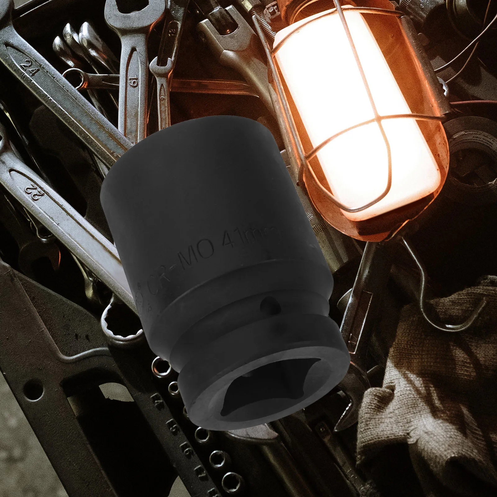 

Impact Socket 1 Inch Drive Double Headed 6 Point Alloy Steel Thickened Socket for Auto Repair Pneumatic Impact Driver