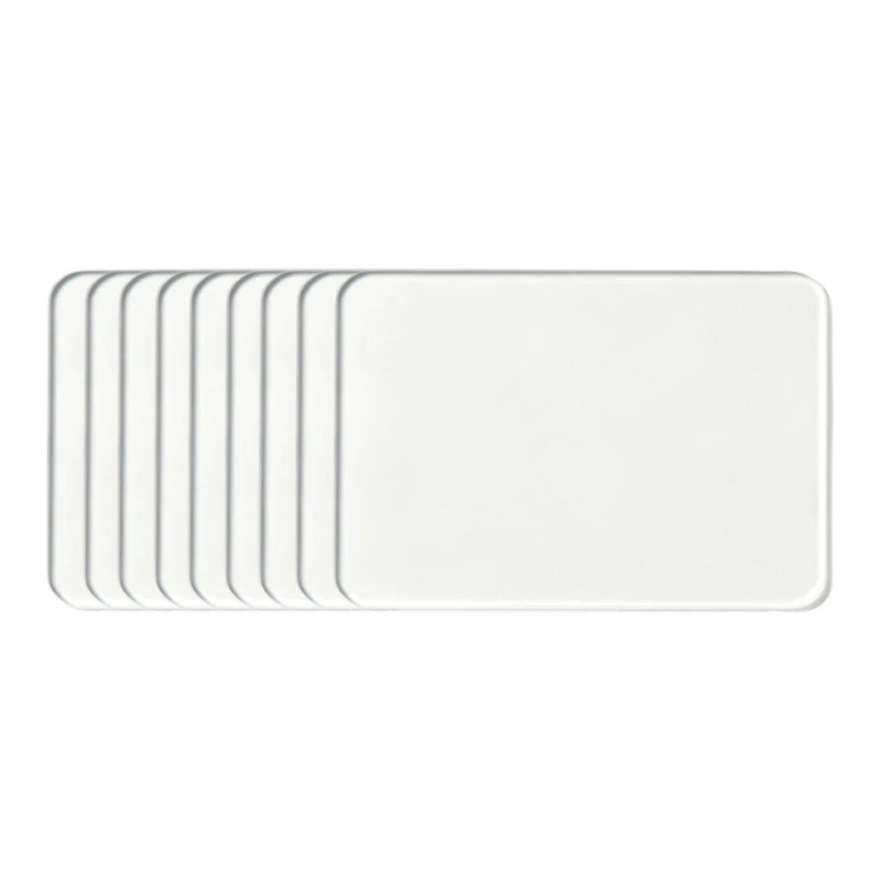 9~50er-Set 5×3cm Rechteckiges DIY-Acryl-Magnet-Set Kühlschrankmagnet Heimdekoration Individuelle Fotos Postkarte Handgemachtes Kunsthandwerk