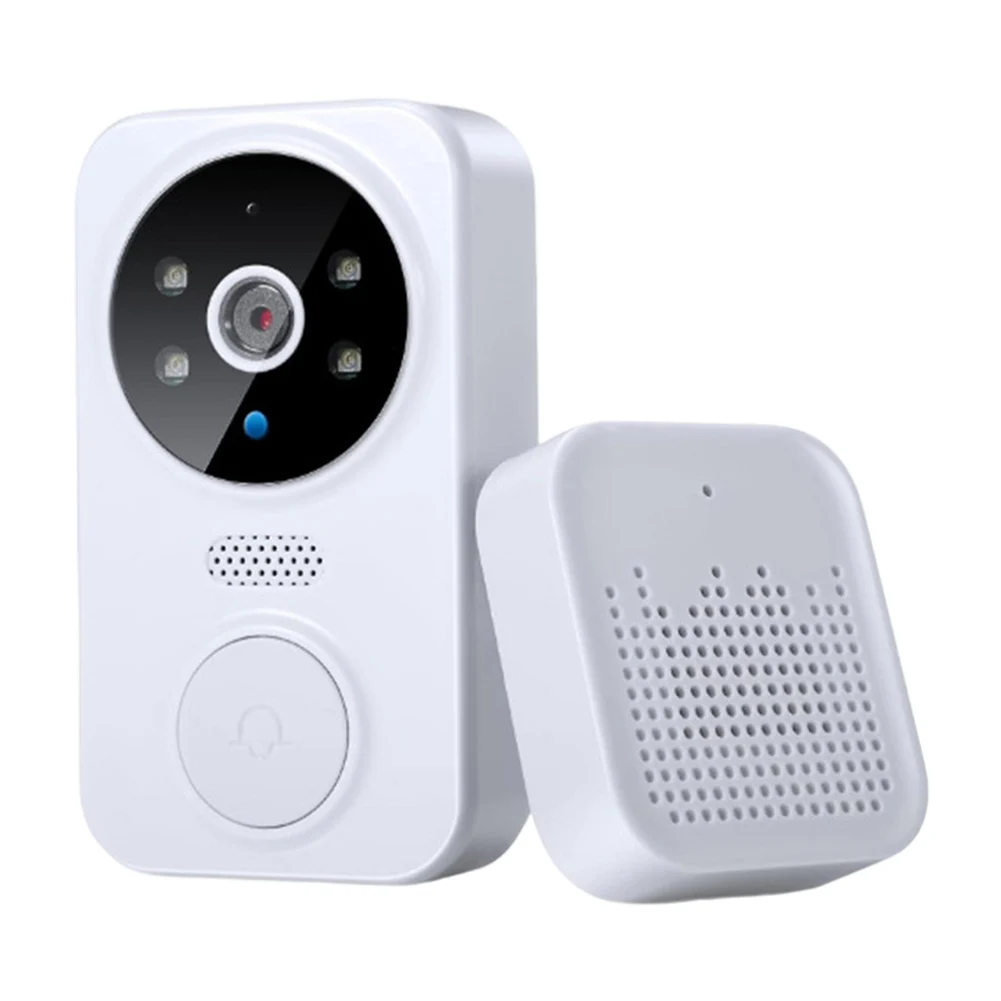 WiFi Wireless Visual Intercom Doorbell APP Remote Monitoring Smart Visual Doorbell Front Door Camera Indoor Outdoor Surveillance