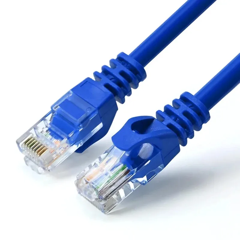 كابل الإنترنت RJ45 كابل إيثرنت تصحيح أسلاك LAN الخارجية اتصال كابل إيثرنت للكمبيوتر الشخصي
