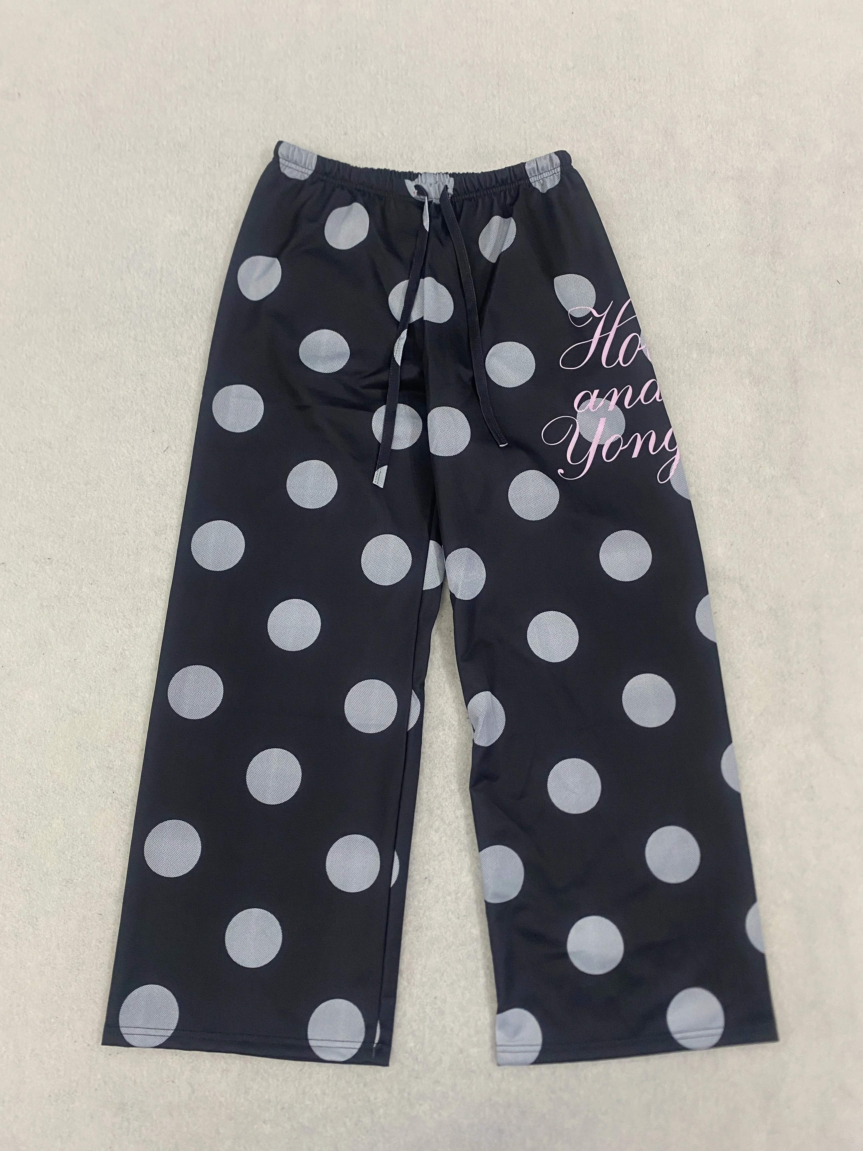 2026 Neue Y2K Amerikanische Retro-Punk High-Street-Hose mit gepunktetem Buchstabendruck – Trendige Streetwear für den Alltag, vielseitig kombinierbar – Detail 2