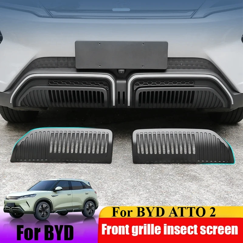 

For BYD ATTO 2 Anti Insect Net Car Front Grille Protection Net Anti Mosquito Free Disassembly Car Exterior Modification Parts