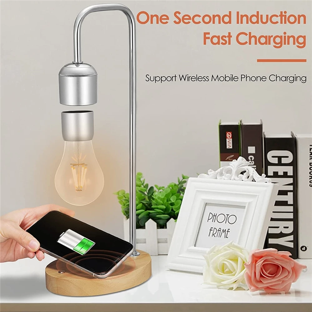 Magnetic levitation device LED lamp Magnetic levitation LED table lamp