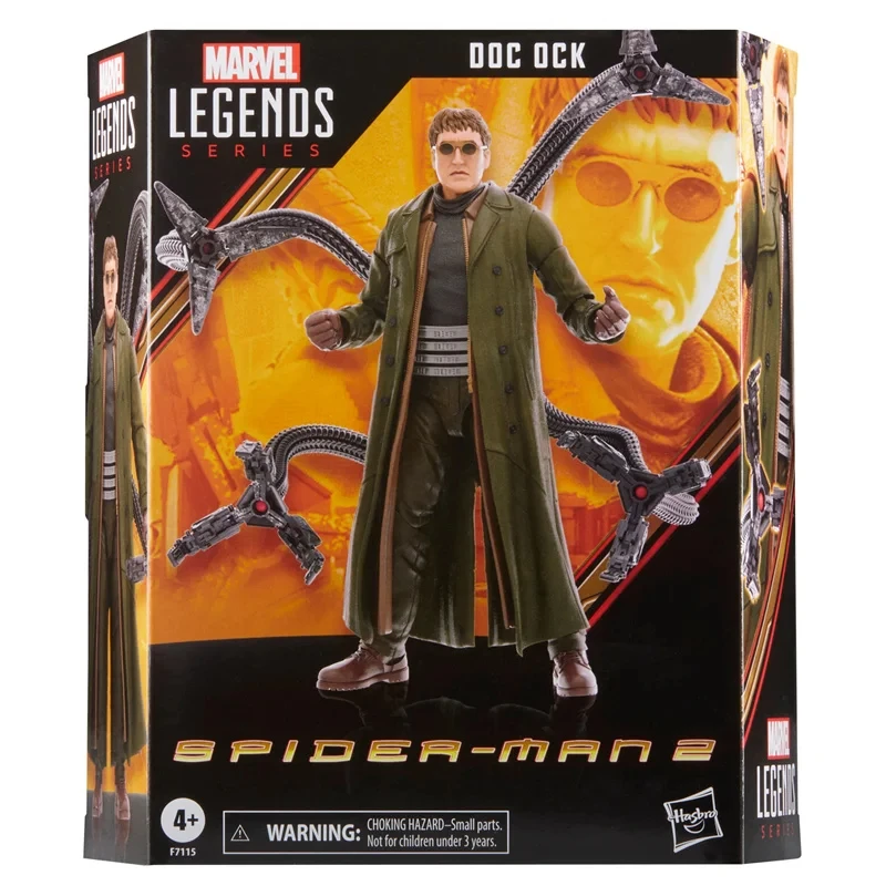 Hasbro Marvel Legends Series Doc Ockaction Figure ขนาด 6 นิ้ว (15 ซม.) รูปพรีเมี่ยมรุ่นของเล่นต้นฉบับใหม่ในสต็อก