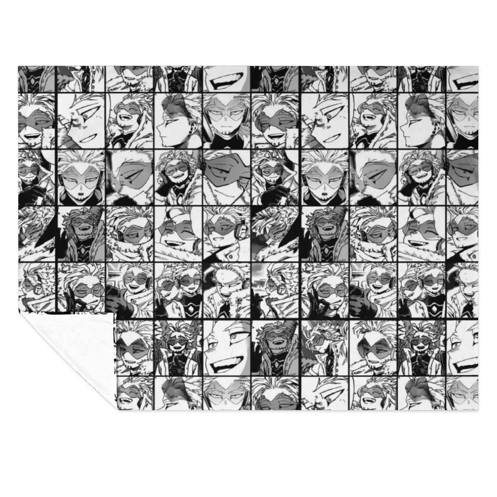 

Hawks- manga black and white version Throw Blanket Designers Thermal Sofa Throw Kid'S Blankets
