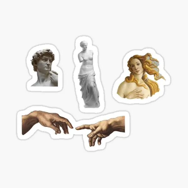 Classical Art Pack  Stickers for Car Decorations Wall Bumper Cute Cartoon Room Laptop Print Home Funny Decor  Anime Living Room