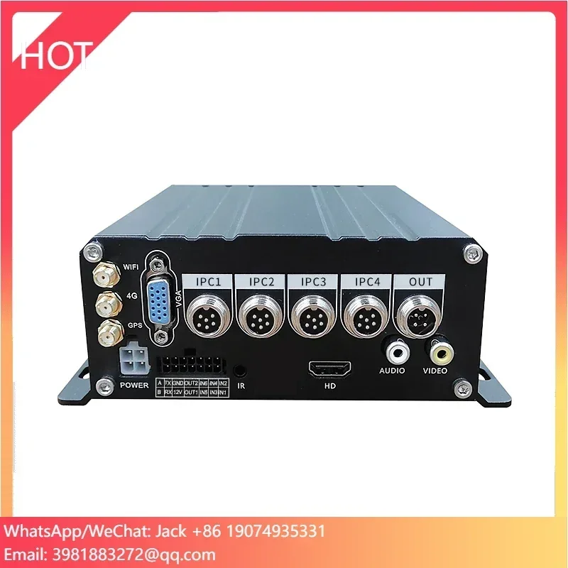 1080P Full HD 4G CCTV Mobile DVR System Vehicle Truck Bus Video Recorder Kit 4CH Car DVR Bus Digital Video Recorder